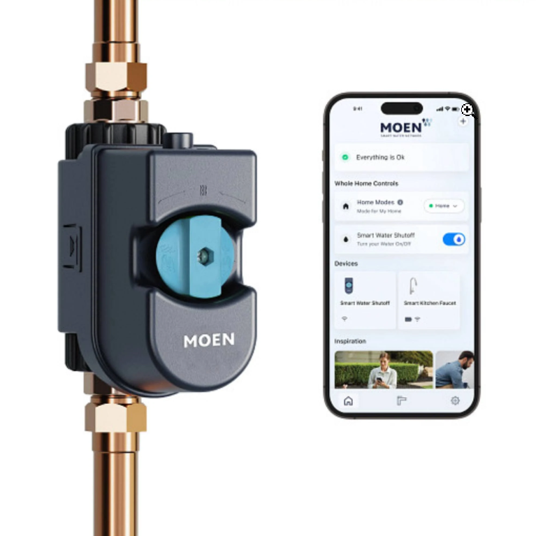 Flo by Moen Smart Water Valve Device and App